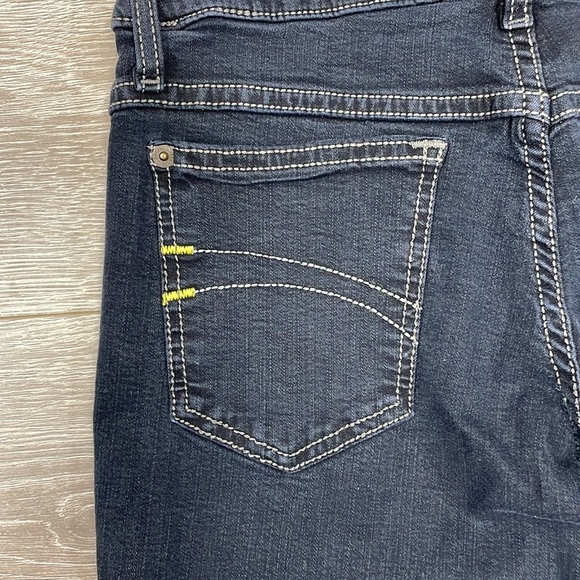 Second Yoga Jeans Mid Rise Straight Leg Dark Wash Stretch Denim 29 - Picture 16 of 16